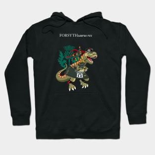 Clanosaurus Rex FORSYTHsaurus rex Plaid Forsyth Scotland Ireland Family Tartan Hoodie